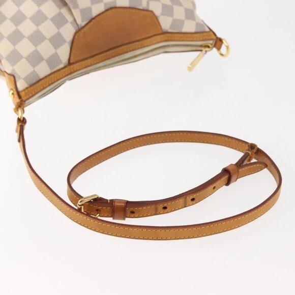 LOUIS VUITTON Damier Azur Siracusa PM Shoulder Bag N41113 LV Auth BA6689 - Picture 8 of 16